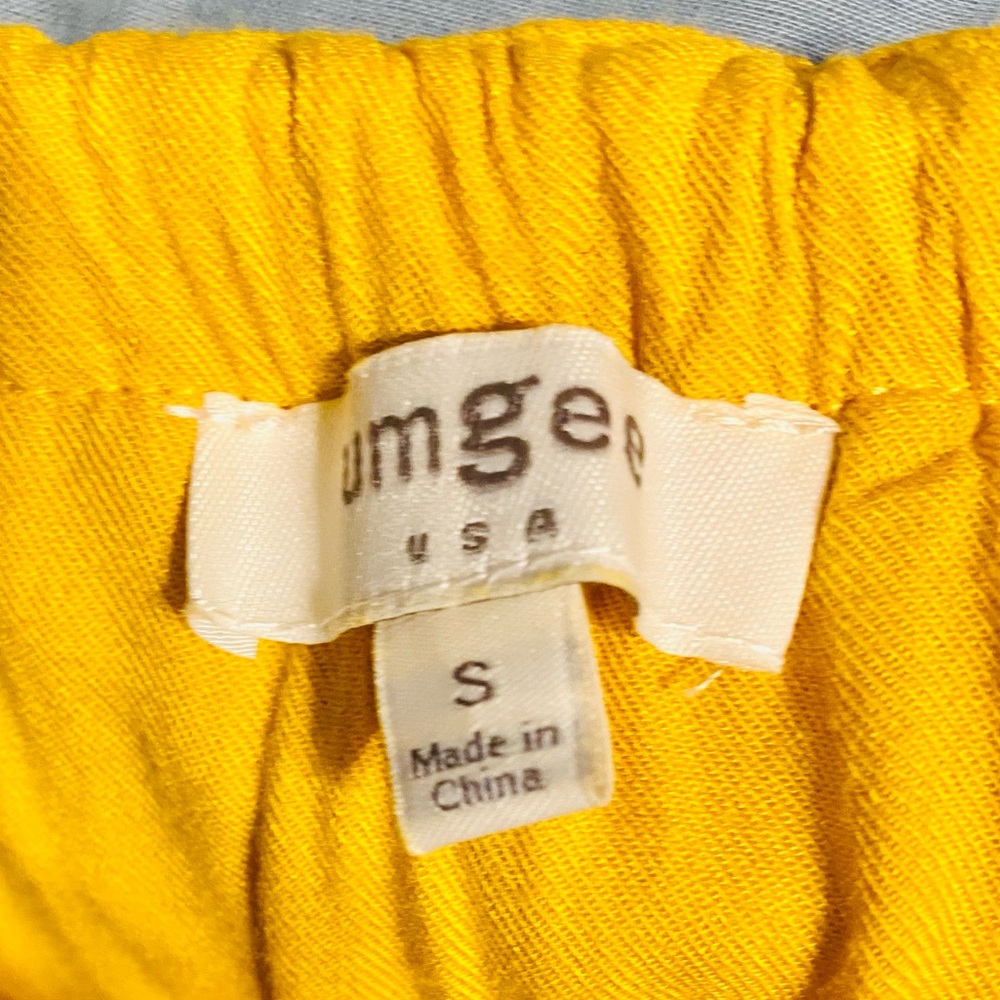 Umgee Mango Embroidered Ruffle Off Shoulder Dress - Picture 5 of 7